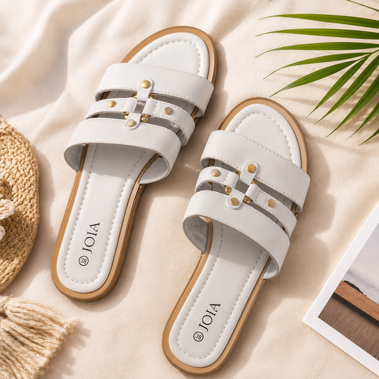 Sandales Femme Élégance Dorée JOIA – Confort & Style au Quotidien
