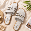 Sandales Femme Élégance Dorée JOIA – Confort & Style au Quotidien