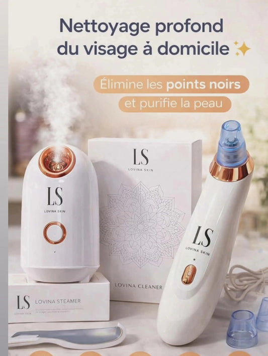 Kit Soin du Visage Lovina Skin – Nettoyage Profond & Anti-Points Noirs