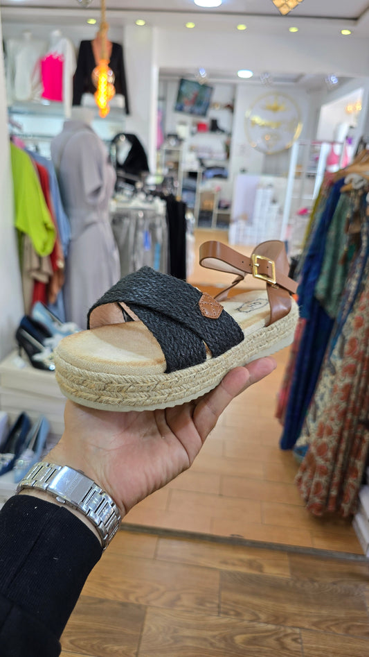 Sandales Espadrilles à Plateforme – Élégance Estivale