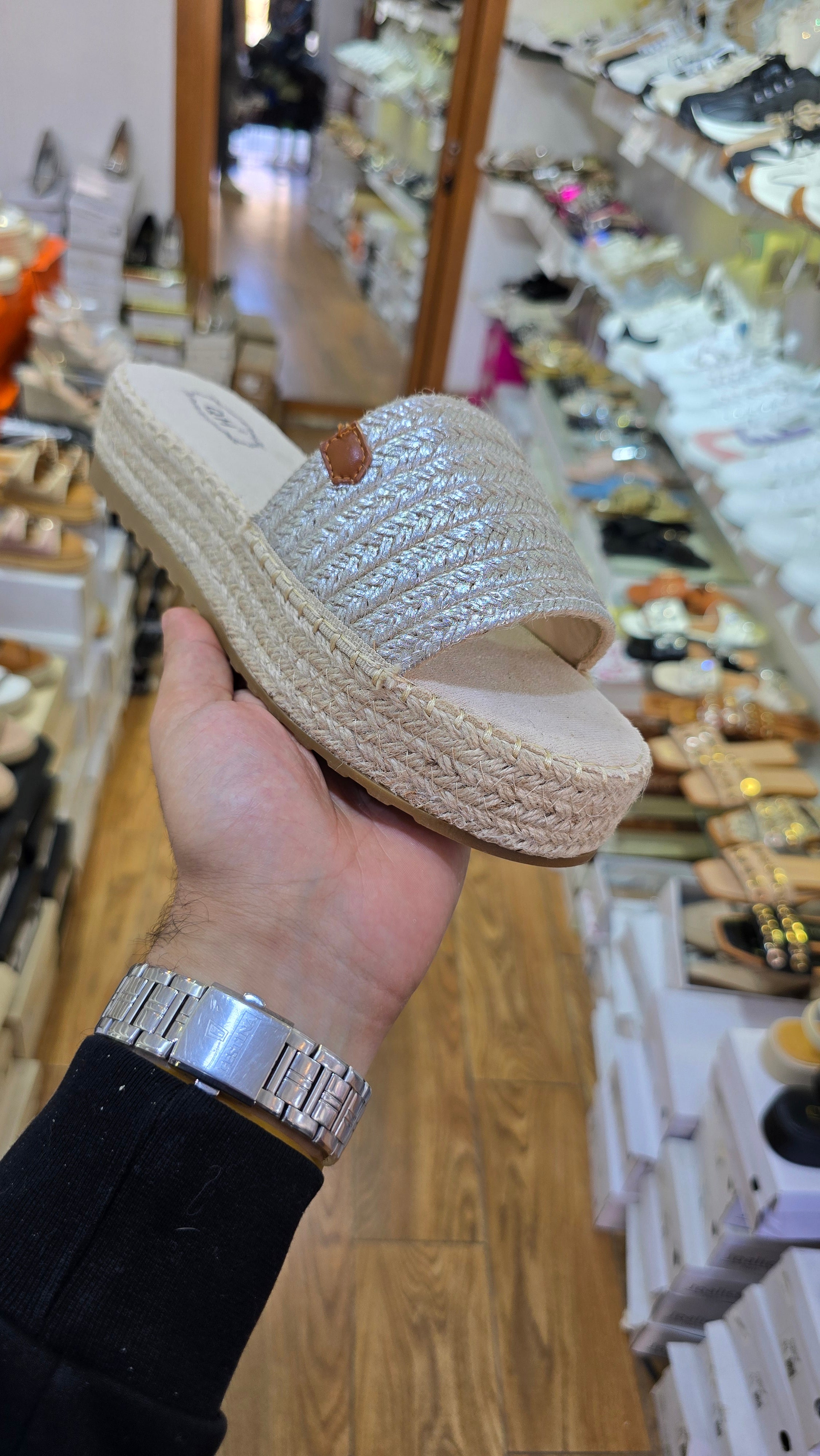 Mules Plateformes Style Espadrilles – L'Élégance Estivale Confortable