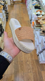 Mules Plateformes Style Espadrilles – L'Élégance Estivale Confortable