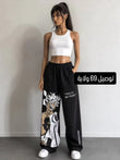 🏴‍☠️ Pantalon de Jogging Oversize "Gear 5" – Luffy One Piece